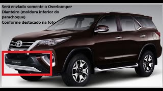 Overbumper dianteiro SW4 [upl. by Jocelin]