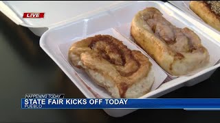 Stubbys Cinnamon Rolls celebrates 34 years at Colorado State Fair [upl. by Bainbrudge774]