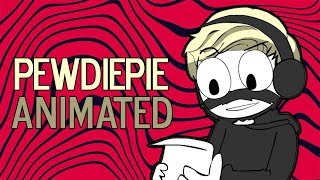 English With PewDiePie ANIMATED by Baglets [upl. by Emera]