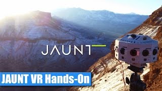 Google Daydream VR Jaunt VR Walkthrough  HandsOn [upl. by Norita]