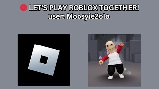 🔴 PLAYING RANDOM GAMES  PLAY ROBLOX WITH ME [upl. by Gnuy]