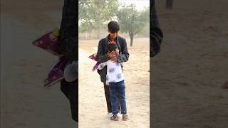 Bhai Behan ka pyar 😻 Emotional Video Village Life shorts viral sister school [upl. by Acsot]