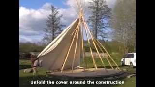 Setting Up Tipi quadripod system [upl. by Akel142]