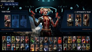 Harley Quinn amp Black Canary amp Aquaman vs Black Adam amp Wonder Woman amp Red Hood  Injustice 2Legendary [upl. by Ynohtna67]