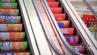 Motion Icon Escalator Step Branding Highlights [upl. by Ilahtan]