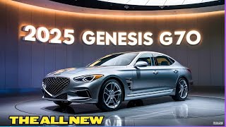 quotExploring the 2025 Genesis G70 Features Specs and Morequot [upl. by Pompea]