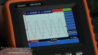 Owon HDS1021M 20 MHz Handheld Digital Storage Oscilloscope [upl. by Patric171]