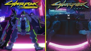 Cyberpunk Edgerunners vs Cyberpunk 2077  Episode 4 Locations Comparison [upl. by Noguchi]