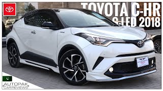 Toyota CHR GLED 2018 Detailed Review with Price at Sehgal Motorsports [upl. by Aicirtan]