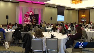 Omaha organization that focuses on survivorship and life beyond breast cancer hosts first ever in [upl. by Ellerrehc]