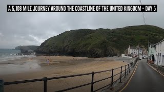 A real time drive around the coastline of the United Kingdom  Day 5 [upl. by Julietta]