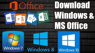 Download Windows 8  10  11 amp MS Office Free from Microsoft without Product key [upl. by Ymeon]