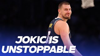 Jokic Makes History Ties with Magic Johnson in AllTime TripleDouble Rankings [upl. by Vallo]