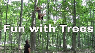 How to climb trees and make cordage from bark Quest for Survival Knowledge S1 E5 Melissa Miller [upl. by Notsuj]