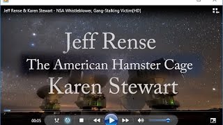 Jeff Rense with Karen Stewart  NSA Whistleblower GangStalking Victim Part1 [upl. by Yevrah353]