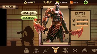 Shadow Fight 2 The Kratos  God Of War  Free Download [upl. by Yrhcaz]