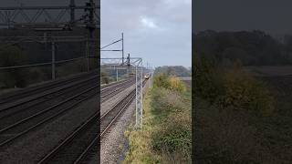 Class 390 quotPendolinoquot Passes Easenhall Footbridge bound for Manchester Piccadilly [upl. by Alag86]