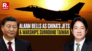 China Holds Military Drills Around Taiwan  Xi Jinpings Irrational Territorial Ambitions Explained [upl. by Abil6]