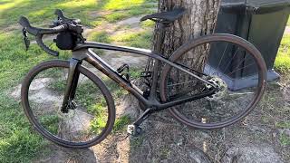 2022 Trek Domane SL 5 in Satin Trek Black  Quick View [upl. by Adlemy]