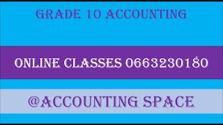 GRADE 10 ACCOUNTING CREDITORS LEDGER [upl. by Nojad]