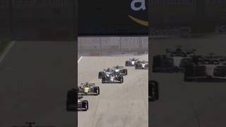 Alonso Overtakes Russell  F1 24 Barcelona GP Short [upl. by Adnalay]