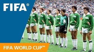 Germany 12 Algeria  1982 World Cup  Match Highlights [upl. by Pollack]