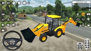 Indian jcb simulator game  jcb machine game play [upl. by Melisent]