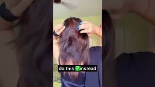 Voluminous Ponytail with Clutcher😍 hairstyle hairtutorial shorts ashortaday sumedhafam [upl. by Dnomhcir]