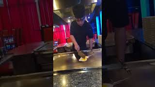 Our Hibachi Chef Was AMAZING [upl. by Okier]