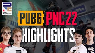 PUBG ESPORTS BEST MOMENTS OF PNC 2022  EXTREME SKILL  FUNNY SITUATIONS [upl. by Lrigybab]