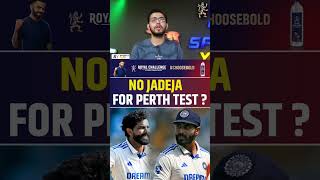 NO RAVINDRA JADEJA FOR PERTH TEST [upl. by Modla618]