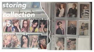 storing photocards 5 storing le sserafim crazy amp more seventeen cards [upl. by Eedyak341]