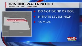 Nebraska County issues drinking water notice [upl. by Notniw900]