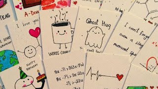 Customize cute mini love notes ❤️🌸💐 Love notes for husbandwifegirlfriend boyfriend 🦋🦋💌💌💌 [upl. by Eanej]