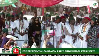 Join the PDP Presidential Campaign Rally in BirninKebbi Kebbi State [upl. by Libove]