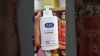 E45 Moisturizing Lotion Review e45lotion skincare cosmetics skincareproduct skimcareroutine [upl. by Zurek]