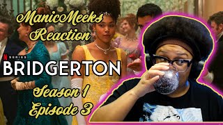 Bridgerton Season 1 Episode 3 Reaction  A WHOLE NEW WORLD [upl. by Adnaral]