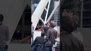 Nithins Robinhood movie song shooting in Melbourne australia nithinmovies nithin sreeleela [upl. by Yllier]