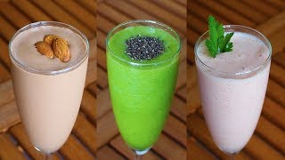 ♡3 recettes de smoothies♡ [upl. by Sheedy]