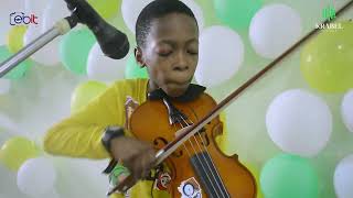 DADDY WEY DEY PAMPER  Moses Bliss  violin cover krabelmusicals childrensday music violin [upl. by Gibe]