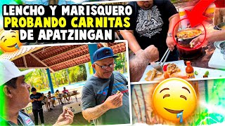 LENCHO Y MARISQUERO PRUEBAN LAS CARNITAS no conocían el agua de changunga PATRON NETO [upl. by Garate]