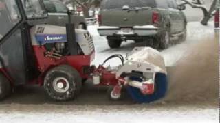 Ventrac HB580 Power Broom Extended [upl. by Natala376]