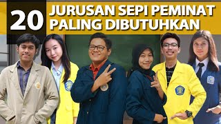 20 JURUSAN KULIAH SEPI PEMINAT DENGAN PELUANG LOLOS TINGGI [upl. by Craw]