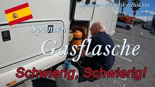 Gasflasche Spanien  Schwierig Schwierig  Spanien Atlantik  1 [upl. by Zimmermann]