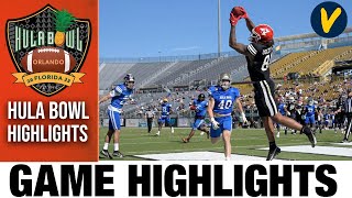 2022 Hula Bowl All Star Game Highlights  2022 Hula Bowl [upl. by Netaf]