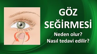 GÖZ SEĞİRMESİ Neden Olur Nasıl Tedavi Edilir [upl. by Swagerty783]