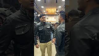 100km dur “Bulandshahr” se aaye Police Officer Leather Jacket lene ‘Good Leather’ par😍 bulandshahr [upl. by Anibas]