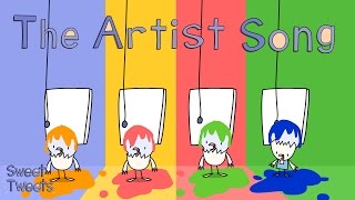 The Artist Song – Learn to Draw with Sweet Tweets [upl. by Lierbag]