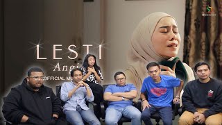 Lesti  Angin Official Music Radio Reaction  Serabut React [upl. by Drofub995]