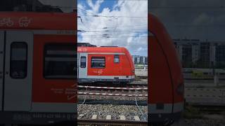 Sbahn izban Regionalbahn Regionaltrain Germany railways Bavaria Munich youtube shorts trainvideo [upl. by Einniw]